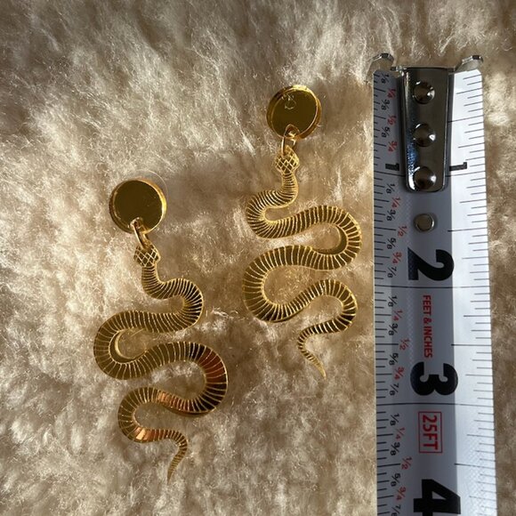 Snake Earrings - Picture 3 of 3